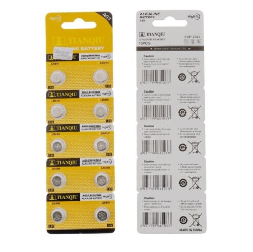 AG3 Alkaline Batteries