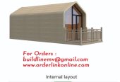 Wooden Homes for Resorts and Vacations Island
